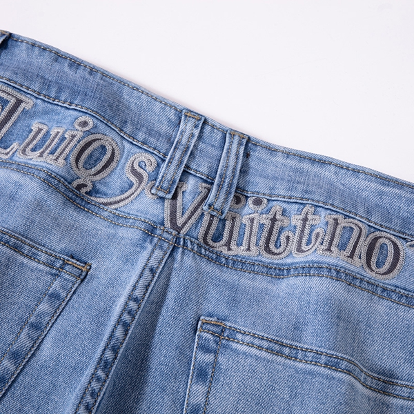 ブランドジーンズ細部ディテール